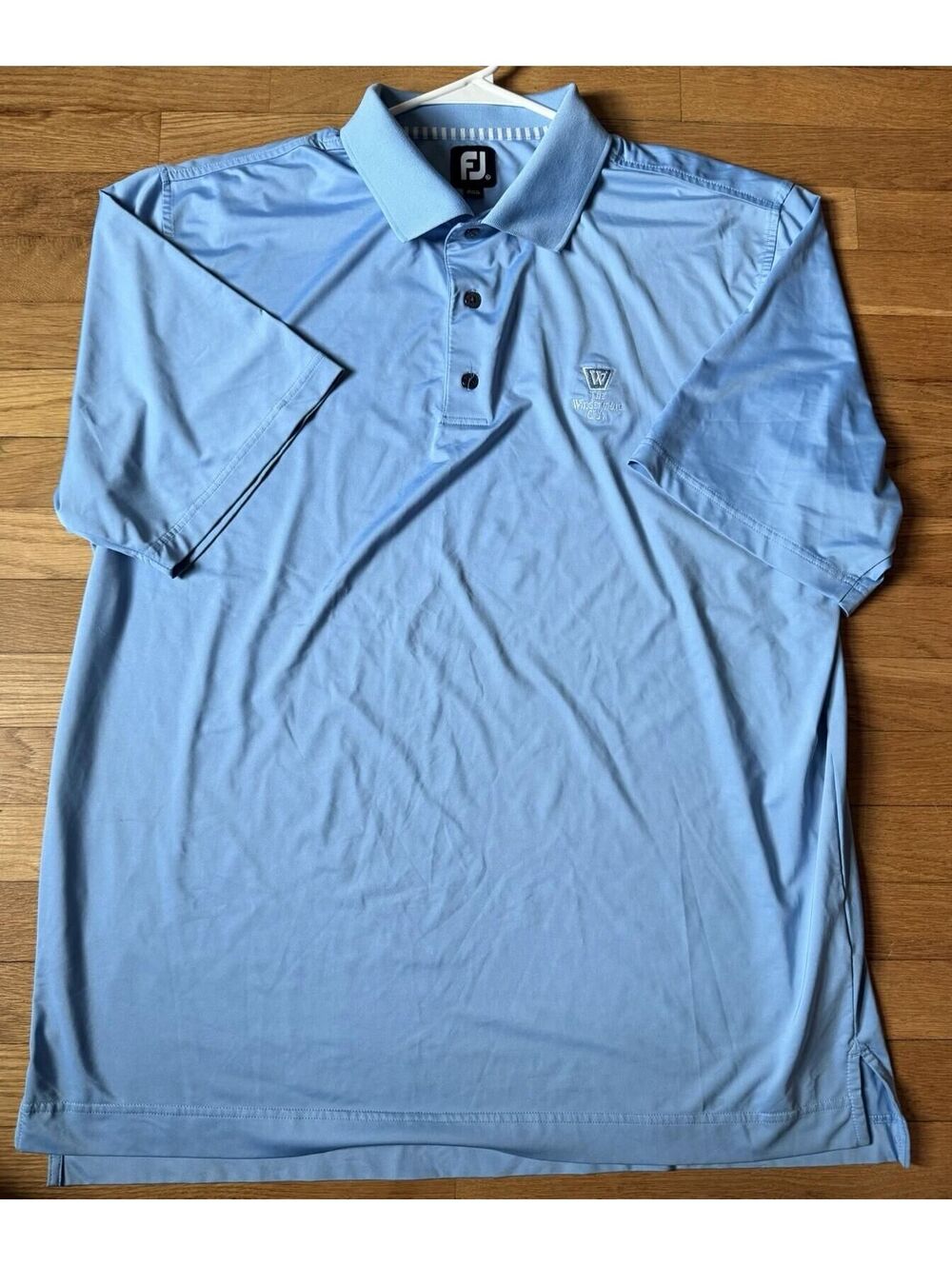 XL - Men - FootJoy Light Blue Polo Shirt